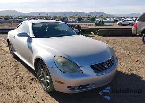 2006 Lexus Sc 430 из США, поврежденный, VIN JTHFN48Y669006949